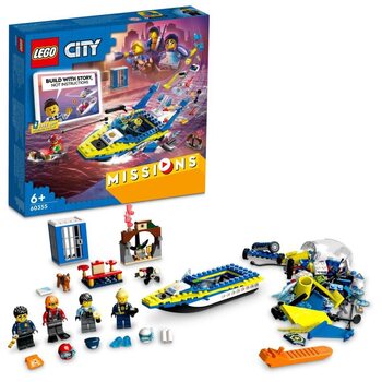 Conjuntos de construção Lego City - Coast Guard Detective Missions