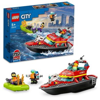 Building Set Lego City - Fireboat and Fire Raft