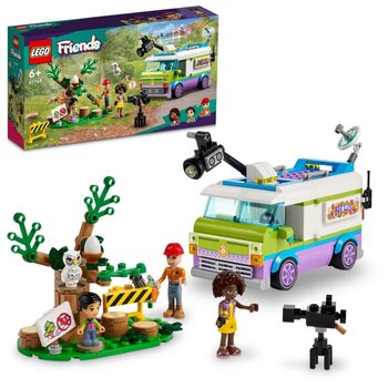 Building Set Lego Friends - News Van