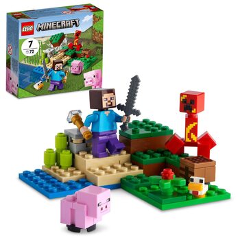 Conjuntos de construção Lego Minecraft - Attack of Creeper