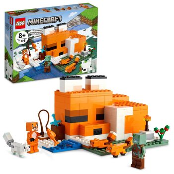 Conjuntos de construção Lego Minecraft - Fox house
