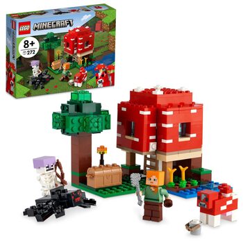 Conjuntos de construção Lego Minecraft - Mushroom house