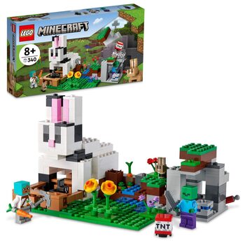 Building Set Lego Minecraft - Rabbit's farm