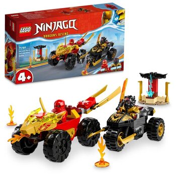 Building Set Lego Ninjago - Kai and Ras in a Motorcycle Duel