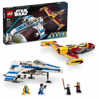 Building Set Lego - Star Wars - Fighter E-Wing of New Republic vs Fighter of Shin Hati