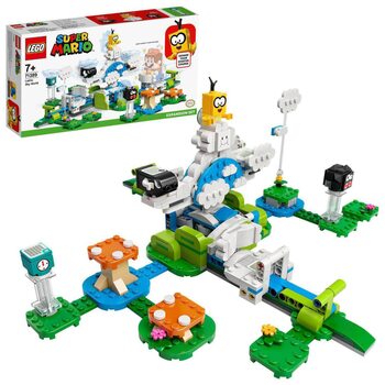 Conjuntos de construção Lego Super Mario - Lakitu and the world of clouds- expansion set