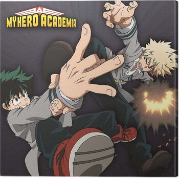Bilde på lerret My Hero Academia - Fight