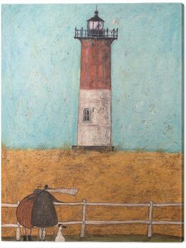 Bilde på lerret Sam Toft - Feeling the Love at Nutset Light