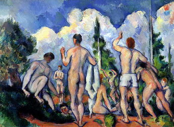 Bilde på lerret The Bathers, c.1890-92