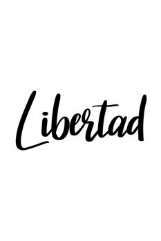 Принти на полотні Libertad