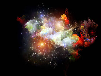 Αυτοκόλλητο Lights of Design Nebulae