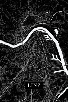 Принти на полотні Linz black
