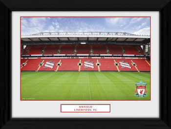 Framed Poster Liverpool - Anfield