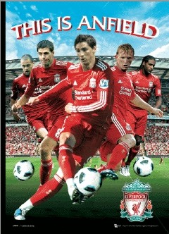 LIVERPOOL PLAYERS 2011 - плакат (poster)