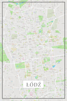 Αυτοκόλλητο Lodz color