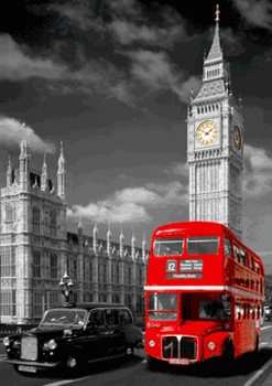 LONDON - big ben - плакат (poster)