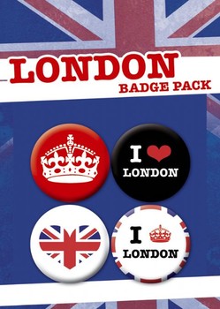 Σετ κονκάρδες LONDON PACK 1