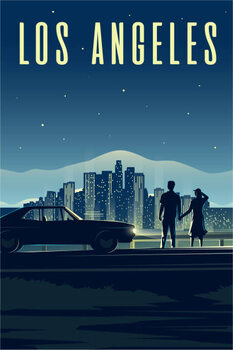 Наклейка los angeles