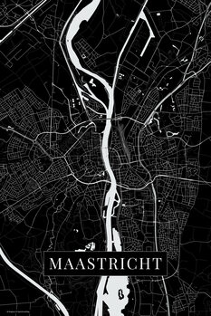 Принти на полотні Maastricht black