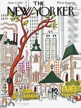 Принти на полотні Magazine Cover 498