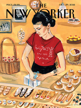Принти на полотні Magazine Cover 506