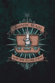 Stenska nalepka Magične živali - Magic case