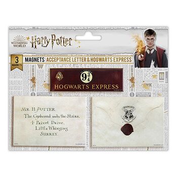 Magneetti Harry Potter - Letters - Platform 9 3/4