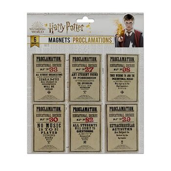 Magneetti Harry Potter - Proclamations