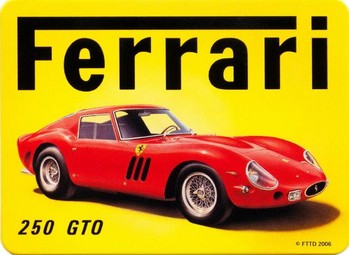 FERRARI GTO Magnet