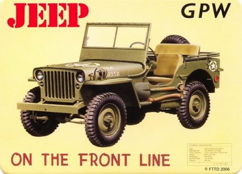 JEEP - gpw Magnet