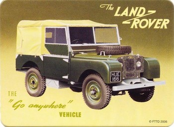 LAND ROVER Magnet