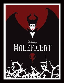 Poster emoldurado Maleficent - Wings