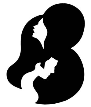 Αυτοκόλλητο Man and Woman