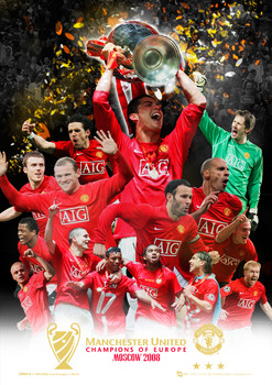 3D Αφίσα MANCHESTER UNITED - 3D