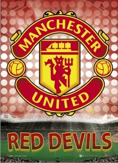 MANCHESTER UNITED - glory - плакат (poster)