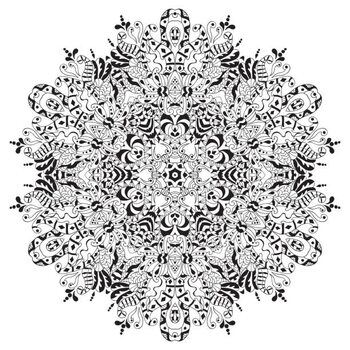 Naljepnica Mandala alone