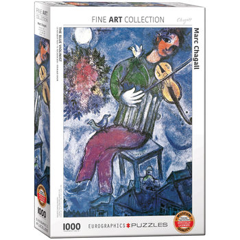 Puzzle Marc Chagall - The Blue Violinist