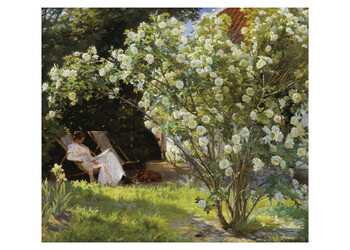 Art Print Marie in the Garden (The Roses)