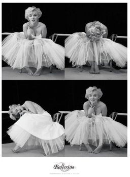 Плакат с рамка Marilyn Monroe - ballerina