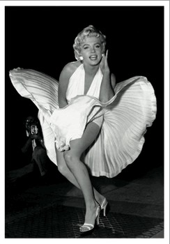 3D Αφίσα Marilyn Monroe - dress