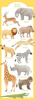 Ilustração African Animals