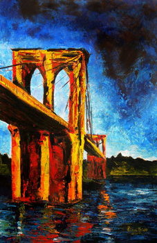 Fine Art Print Brooklyn Bridge to Utopia, 2009
