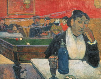 Reprodução do quadro Cafe at Arles, 1888