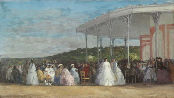 Taidejäljennös Concert at the Casino of Deauville, 1865