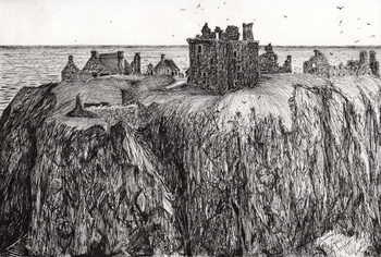 Fine Art Print Dunottar Castle, 2007,