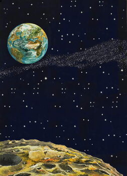 Reprodução do quadro Earth from Space