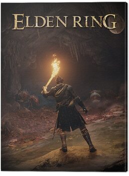 Canvas Print Elden Ring - Embrace the Darkness