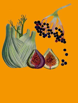 Fine Art Print Fruit & veggies vegetables 2020