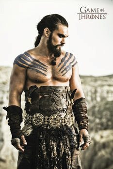 Canvas-taulu Game of Thrones - Khal Drogo