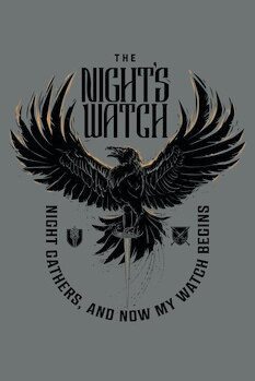 Canvas Print Game of Thrones - The Night's Watch